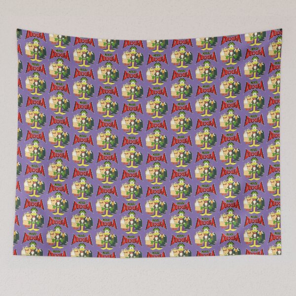 Item preview, COUNT DUCKULA - UK TV 80s Cartoon Character Vintage style Logo Art 3 designed and sold by Michaelofthe80s.