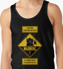 Cthulhu Warning Signs Men's Tank Top