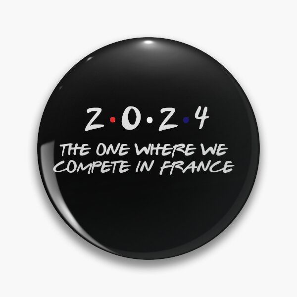 Item preview, 2024 The One Where We Compete In France Collection designed and sold by TShirtImpress.