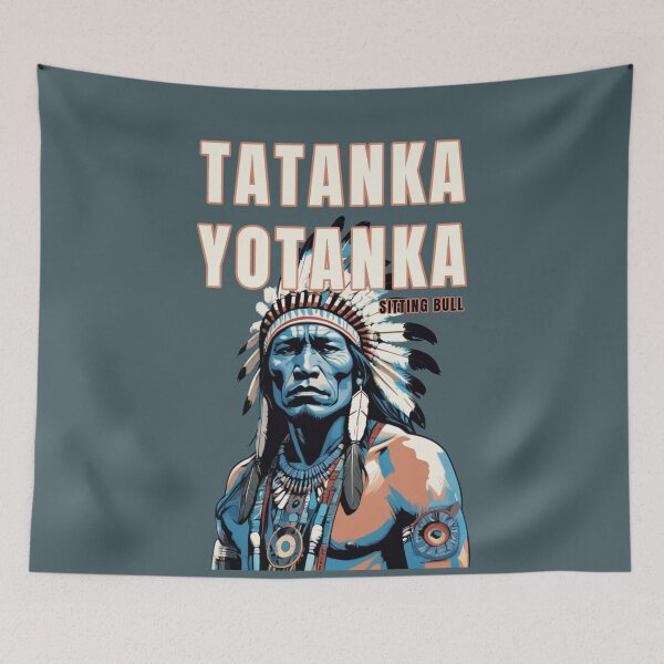 Item preview, SITTINGBULL Native American Pride design designed and sold by La Loca.