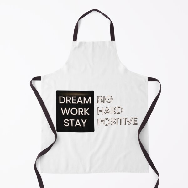 Item preview, Unisex Featured Apparel - 'Dream Big, Work Hard, Stay Positive' Custom modern Design designed and sold by Designer-Haven.