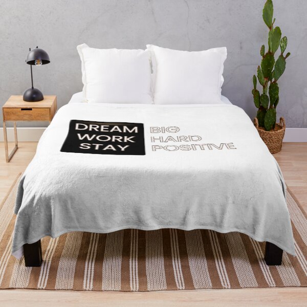 Item preview, Unisex Featured Apparel - 'Dream Big, Work Hard, Stay Positive' Custom modern Design designed and sold by Designer-Haven.