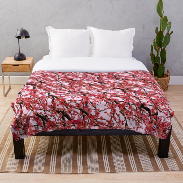 Item preview, Red Sakura Tree Pattern designed and sold by Y0ussefrizk.