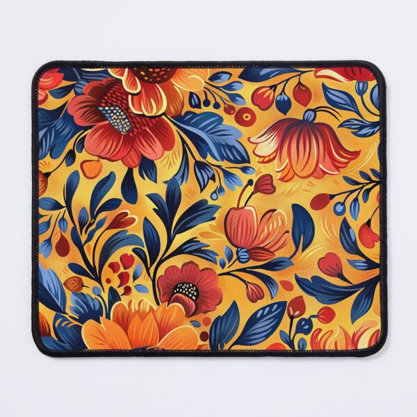 Item preview, Folk art pattern 2 designed and sold by FamousArtDesign.