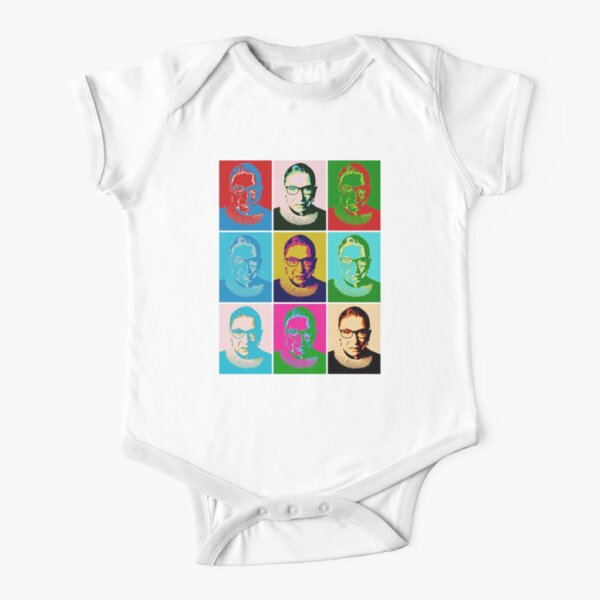 I Dissent - RBG - Supreme Court Diva Short Sleeve Baby One-Piece