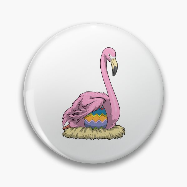 Item preview, Flamingo Easter Easter egg Nest designed and sold by Snabdesign84.