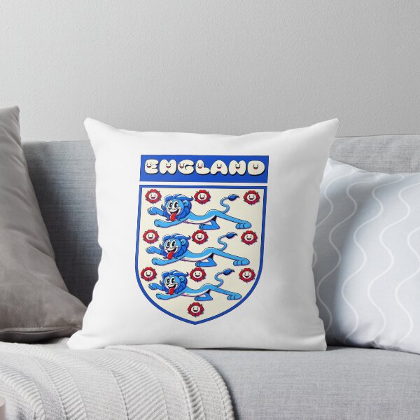 Item preview, Cartoon Three lions 3 lions with English tudor roses designed and sold by jimmy-digital.