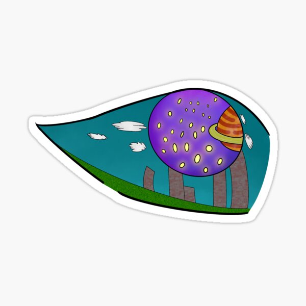City Space Eye Sticker