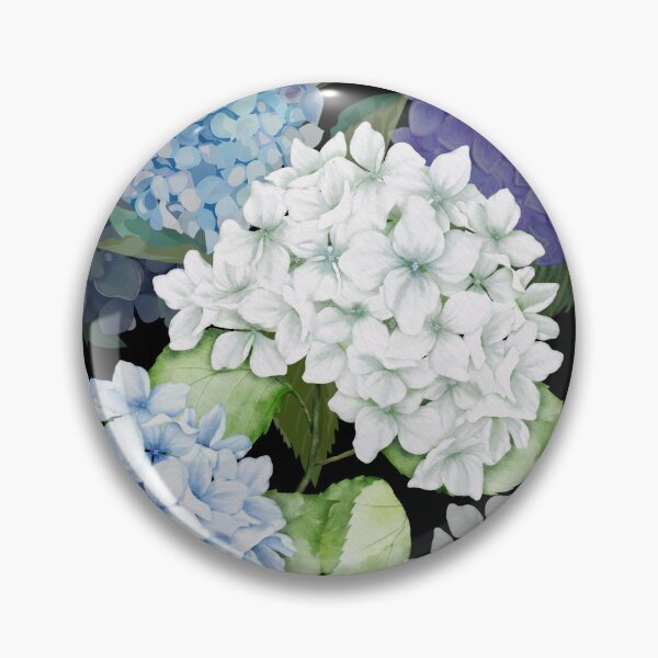 Item preview, Periwinkle White Hydrangea designed and sold by aboniteblanc.