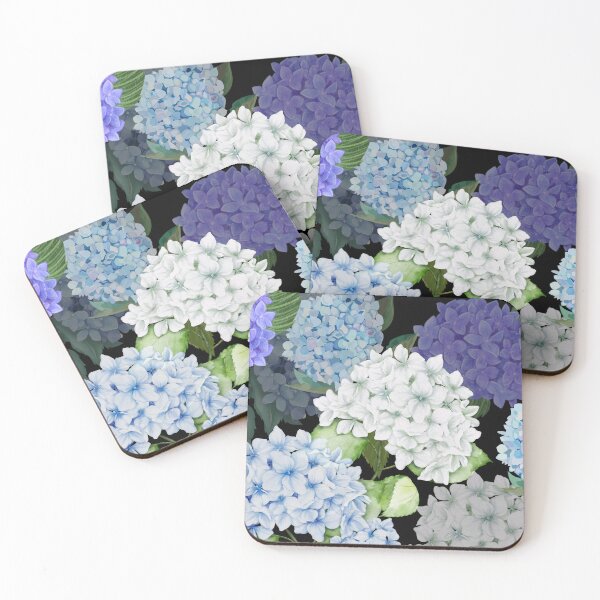 Item preview, Periwinkle White Hydrangea designed and sold by aboniteblanc.
