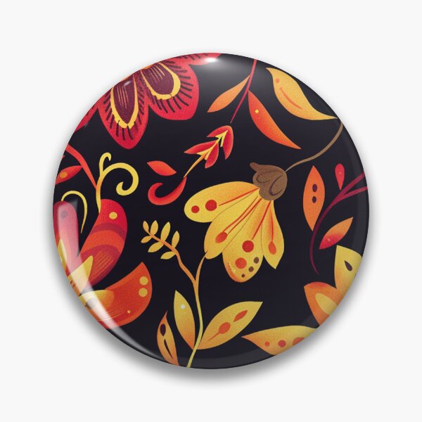 Item preview, Folk art pattern 3 designed and sold by FamousArtDesign.