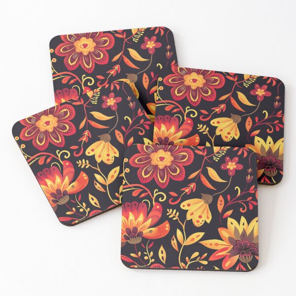 Item preview, Folk art pattern 3 designed and sold by FamousArtDesign.