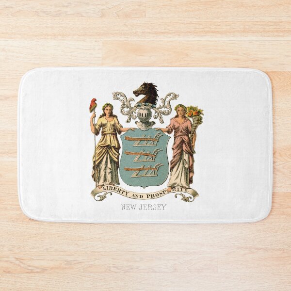Item preview, 1876 New Jersey Coat of Arms designed and sold by historicimage.