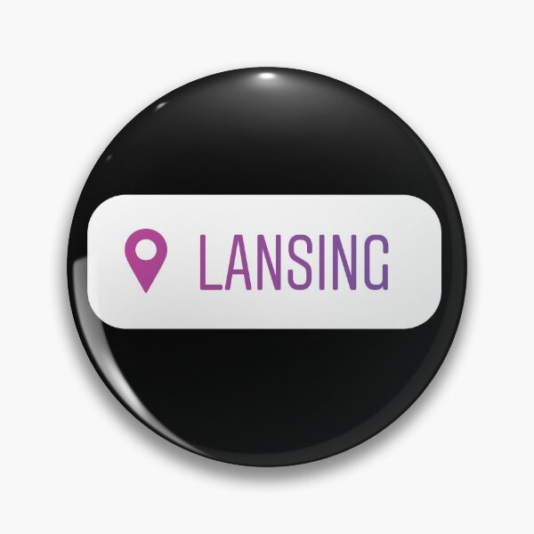 Item preview, Lansing Geotag  designed and sold by orlumbuspirate.