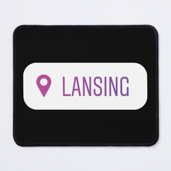 Item preview, Lansing Geotag  designed and sold by orlumbuspirate.