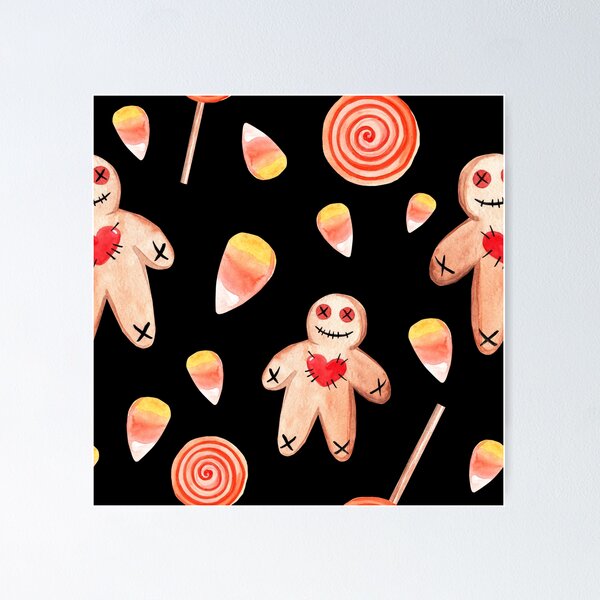 Artikelvorschau, Halloween Vodoo Puppe Candy Corn entworfen und verkauft von darkskydelights.
