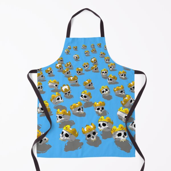 Item preview, Scattered skulls wearing golden crown designed and sold by Whimsy Trail Co.