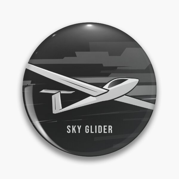 Item preview, SKY GLIDER Glider Plane Pilot Sailplane aerial floating soaring designed and sold by These_Prints.