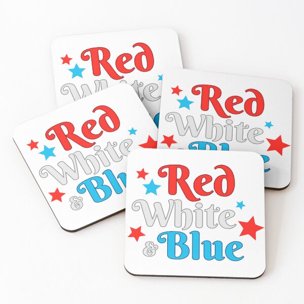 Item preview, Red white and blue patriotic design for american celebretion designed and sold by WuweiDG.