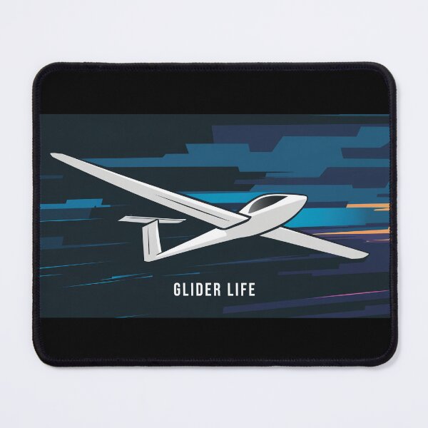 Item preview, GLIDER LIFE Glider Plane Pilot Sailplane aerial floating soaring designed and sold by These_Prints.