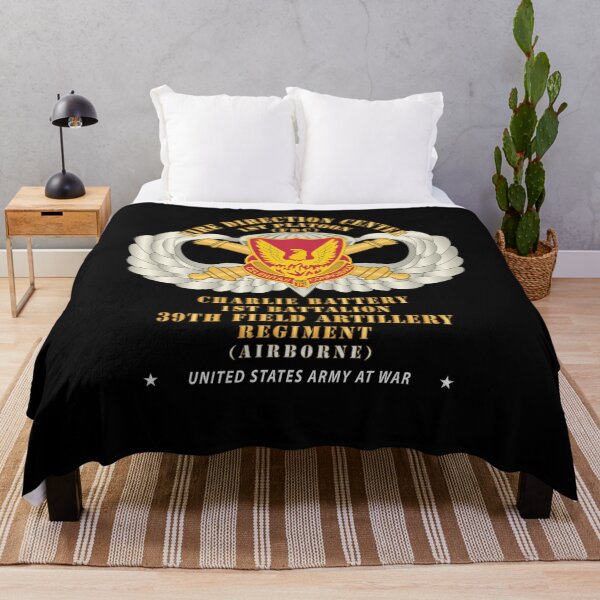 Item preview, 39th Field Artillery Regiment, 1st Platoon, FDC, Charlie Battery, 1st Battalion Airborne X 300 designed and sold by Military Insignia Products.
