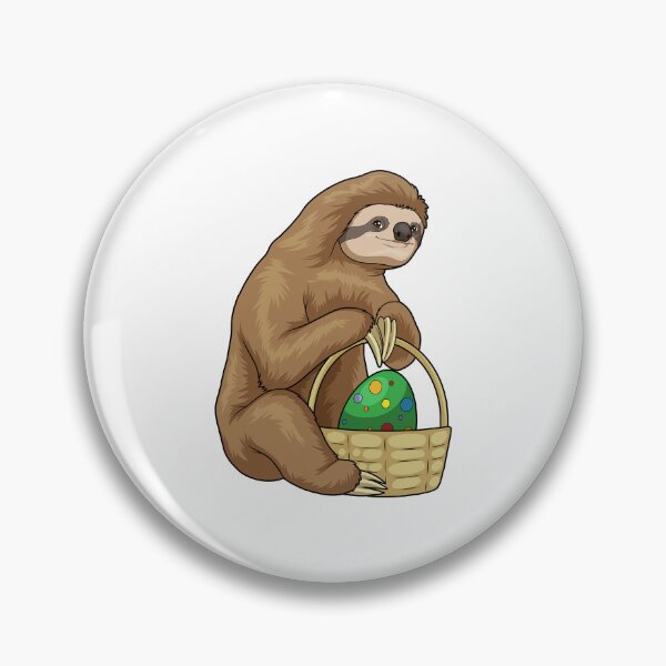 Item preview, Sloth Easter Easter egg  designed and sold by Snabdesign84.
