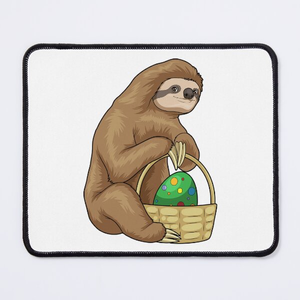 Item preview, Sloth Easter Easter egg Basket designed and sold by Snabdesign84.