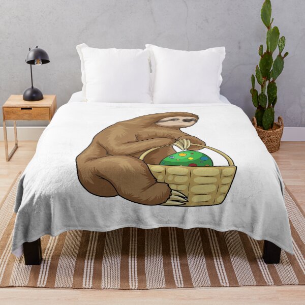 Item preview, Sloth Easter Easter egg Basket designed and sold by Snabdesign84.