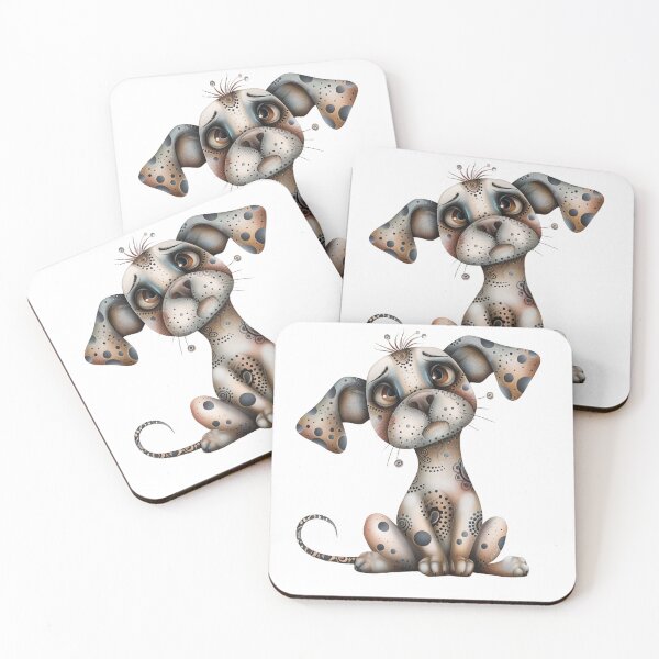 Aperçu de l'œuvre Quirky Dog créée et vendue par DigitCrea.