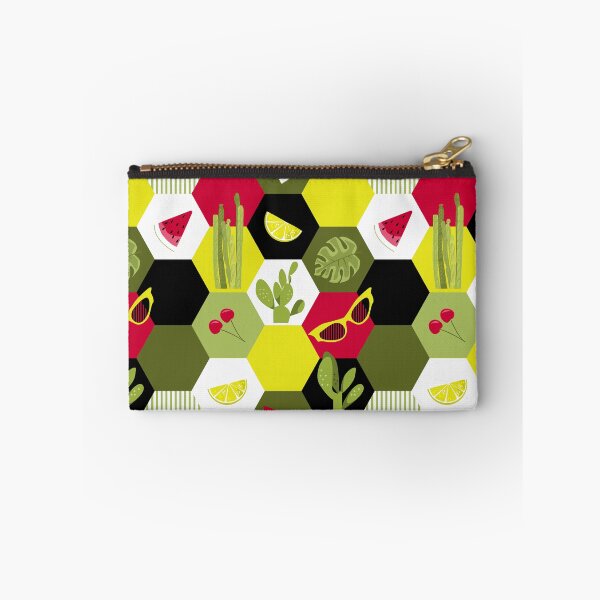 Item preview, lime green summer hexagons designed and sold by kobyakov.