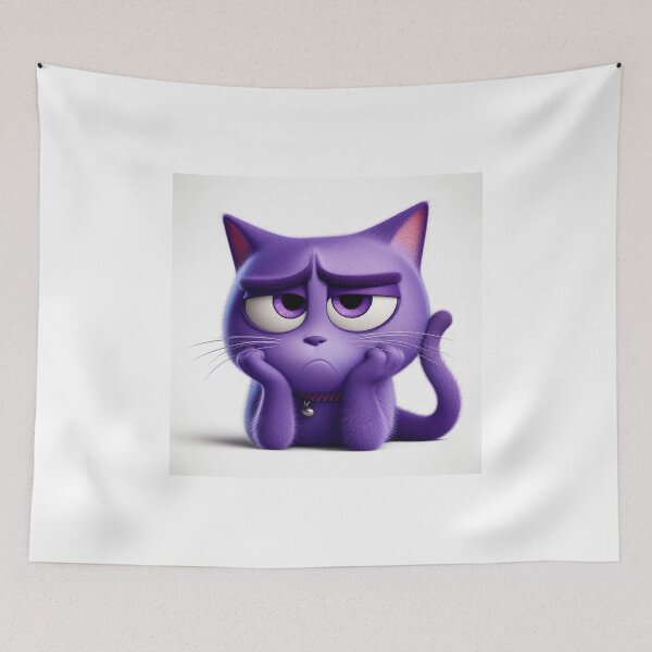 Item preview, Boredom Cat Inside Out - Michi Boredom Del Vés designed and sold by FashionTales.