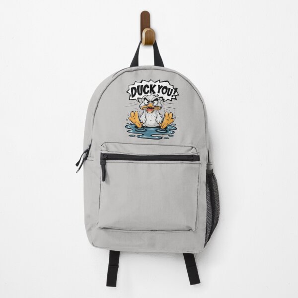 Item preview, Angry wet duck in a puddle designed and sold by BajoTShop.