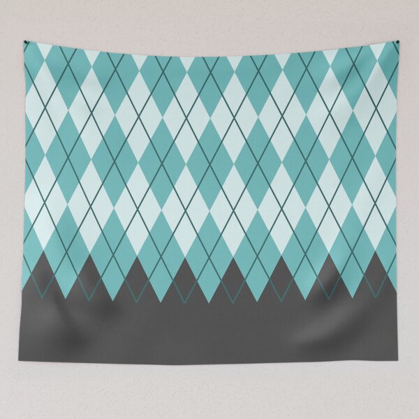 Item preview, Light Blue Tones Argyle Pattern designed and sold by Kpss2564.