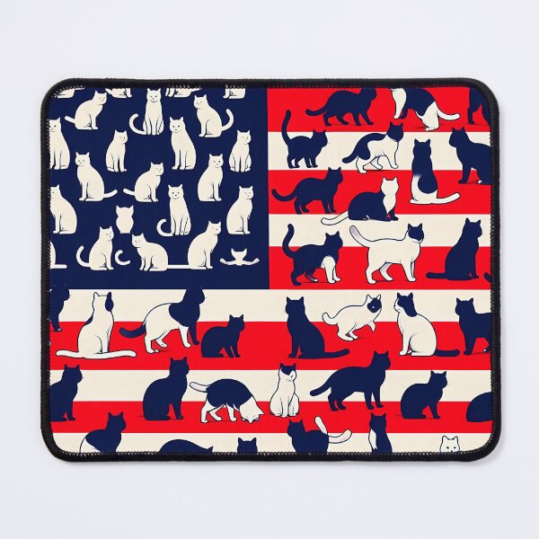 Item preview, Cute american flag cats designed and sold by abderrahmane-C.