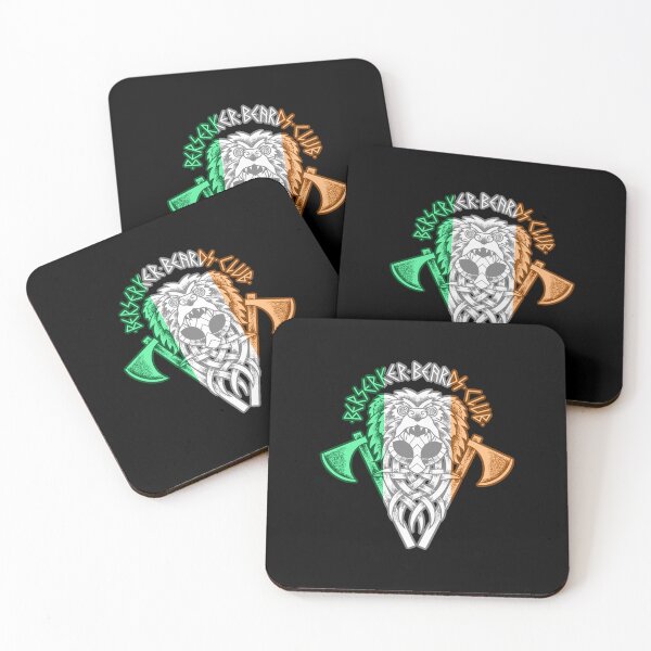 Item preview, Berserker Beards Ireland Logo designed and sold by Berserkerbeards.