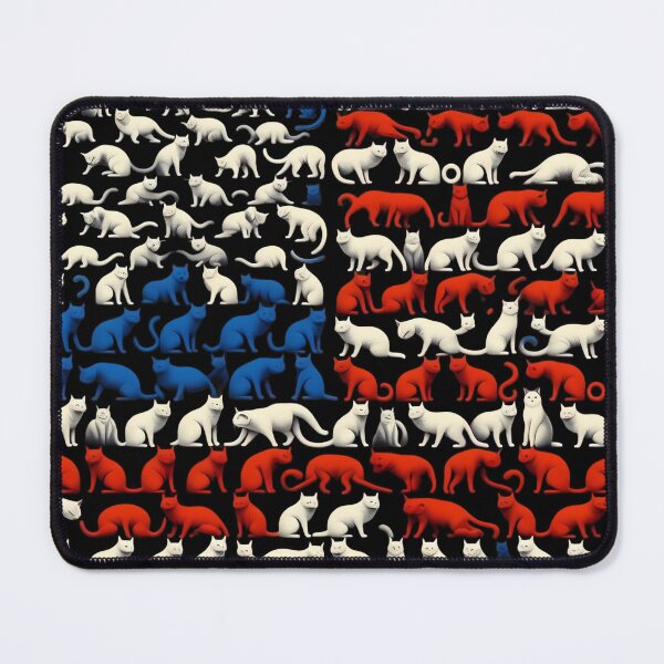 Item preview, Cute american flag cats designed and sold by abderrahmane-C.