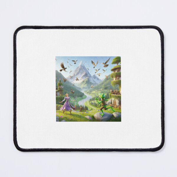 Item preview, Mountain Waltz: Sunlit Dance Amidst Towering Peaks designed and sold by choder61.