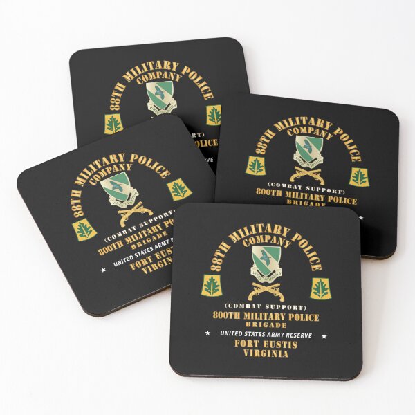 Item preview, 88th Military Police Company, 800th Military Police Brigade, Ft Eustis, VA X 300 designed and sold by Military Insignia Products.
