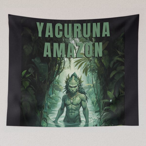 Item preview, YACURUNA AMAZON cryptozoology Halloween design gif designed and sold by La Loca.