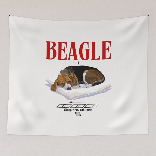 Item preview, Beagle : sleep first, ask later designed and sold by Peerless-Prime.