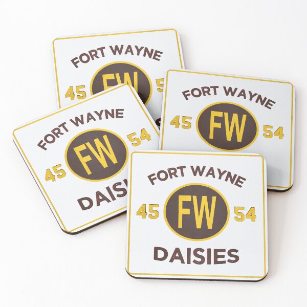 Item preview, Fort Wayne Daisies • AAGPBL 1945-1954 designed and sold by MKE Rhine Maiden  •  Grumble Services, LLC..