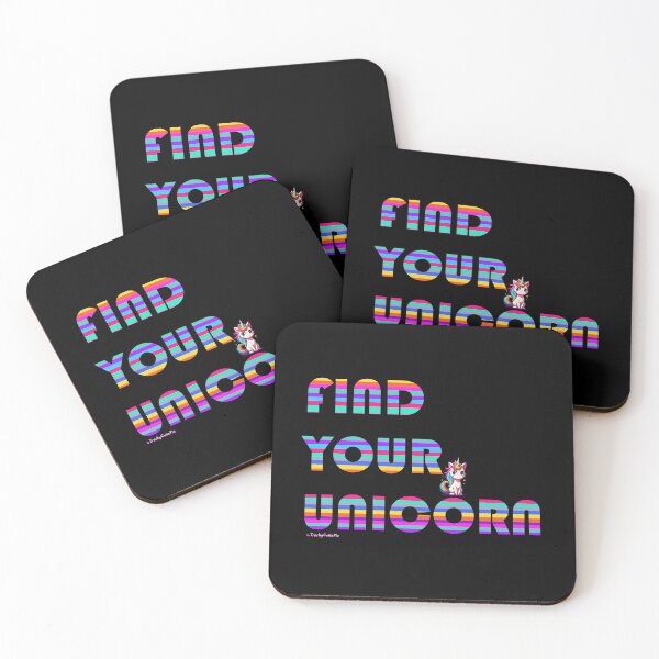 Item preview, Find Your Cute Unicorn designed and sold by TrashyCutiePie.