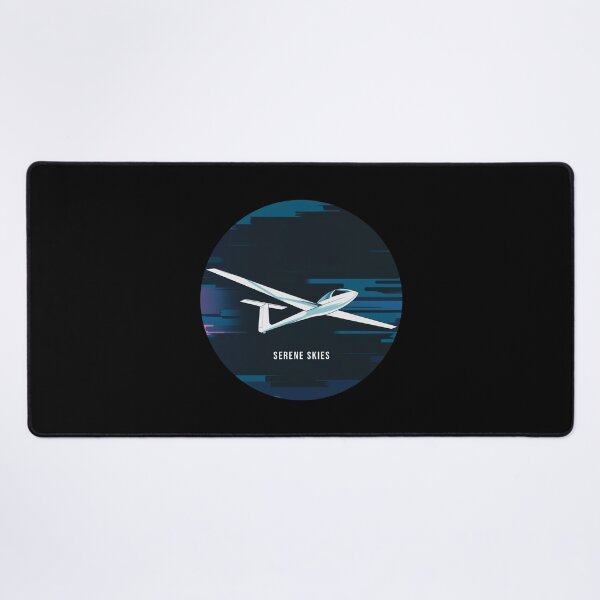 Item preview, SERENE SKIES Glider Plane Pilot Sailplane aerial floating soaring designed and sold by These_Prints.