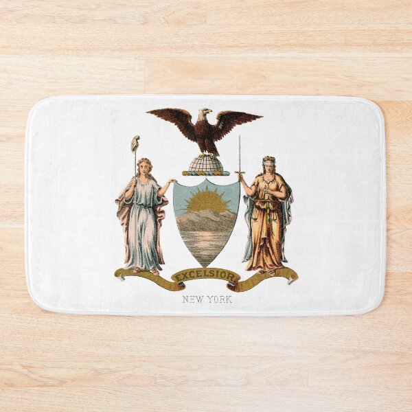 Item preview, 1876 New York Coat of Arms designed and sold by historicimage.