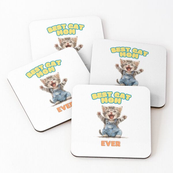 Item preview, Best cat mom ever designed and sold by Foxxys.