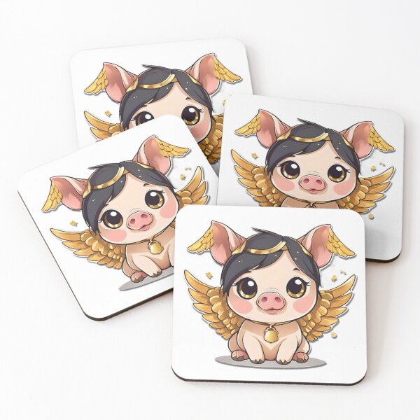 Item preview, Angel Pig designed and sold by MoonBunniie.
