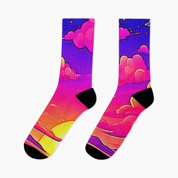 Item preview, Pink and Purple Sunset designed and sold by Health And Fitness Posts e-Store.
