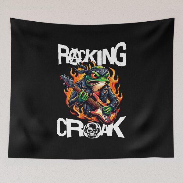 Item preview, Rocking Croak designed and sold by CALIMASHIRTS.