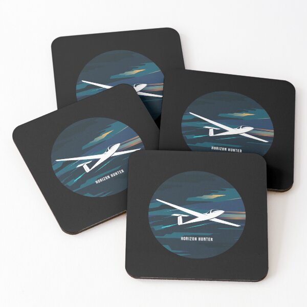 Item preview, HORIZON HUNTER Glider Plane Pilot Sailplane aerial floating soaring designed and sold by These_Prints.
