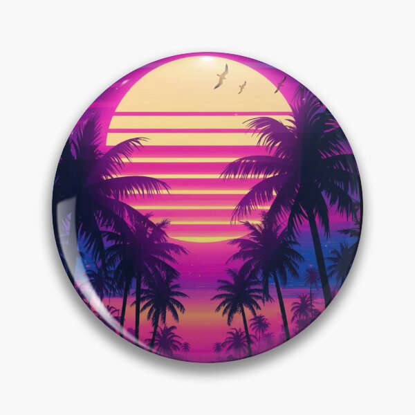 Item preview, Neon Tropics: Sunset Paradise designed and sold by Exodoi.